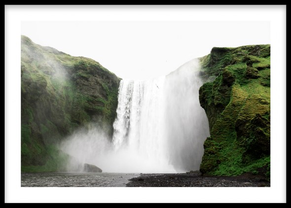 Wodospad Skogafoss Islandia - Desenio