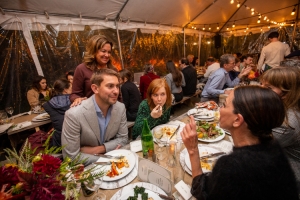 The Stanley Brothers hosted as visually stunning outdoor Farm-to-Table dinner