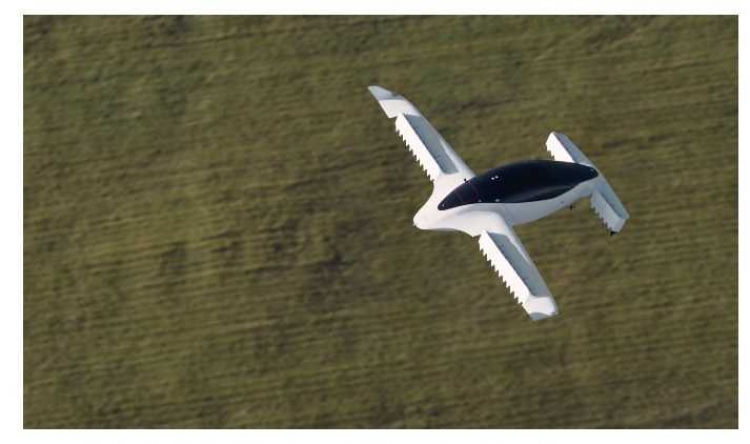 NEW FOOTAGE OF AIR TAXI - Lilium Jet
